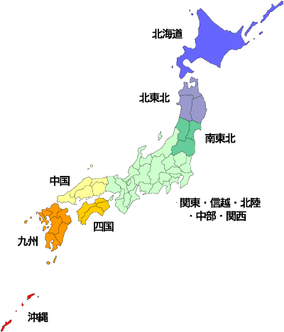 日本地図