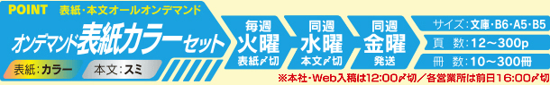 オンデマンド表紙カラーセット